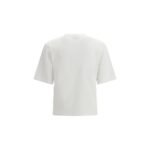 Tricou Off-White Alb din Bumbac - imagine 2