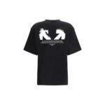 Tricou Off-White Negru din Bumbac - imagine 2