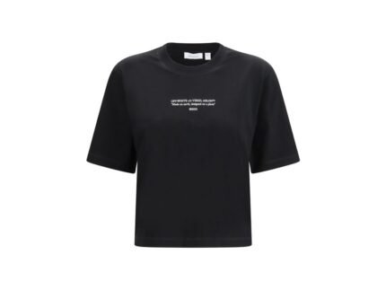 Tricou Off-White Negru din Bumbac