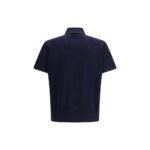 Burberry Blue Wool Polo Shirt - Image 2