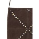 Valentino Garavani Brown Calf Leather Bos Taurus Shoulder Bag - Image 3