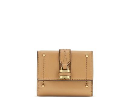 Portofel Chloé Bej din Piele