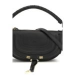 Chloé Black Calf Leather Bos Taurus Shoulder Bag - Image 4
