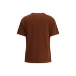 Brunello Cucinelli Brown Cotton T-Shirt - Image 2