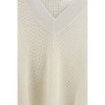 Brunello Cucinelli Beige Cashmere Sweater - Image 3
