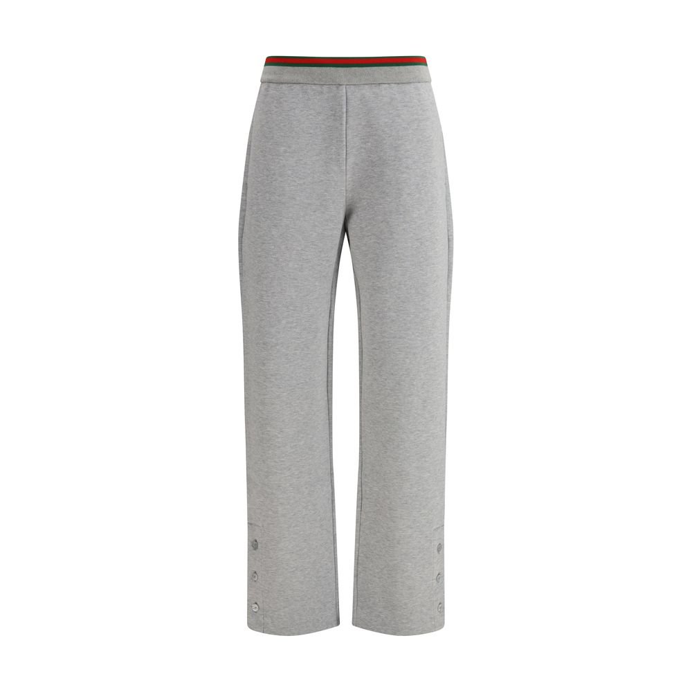 10248650-2.jpeg Gucci Gray Cotton Casual Pants - Image 1