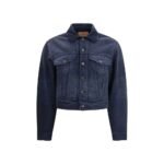 Balenciaga Blue Cotton Denim Jacket
