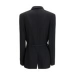 Balenciaga Black Wool Coat - Image 2