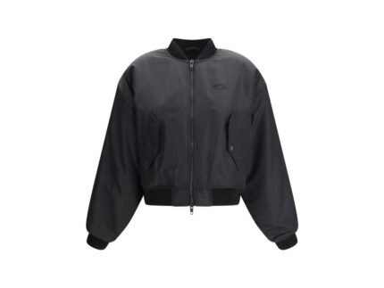 Balenciaga Black Polyamide Bomber