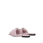 Bottega Veneta Multicolor Calfskin Flat Sandals - Image 3