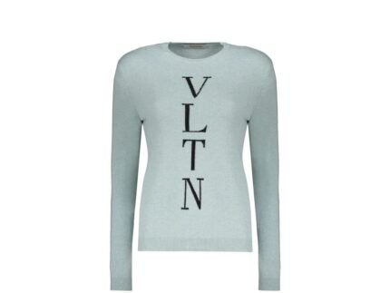 Valentino Blue Angora Sweatshirt