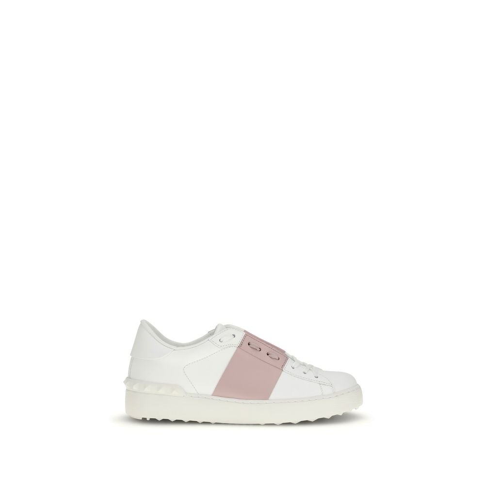 10262893-2.jpeg Valentino Garavani White Calf Leather Bos Taurus Sneakers - Image 1