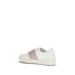 Valentino Garavani White Calf Leather Bos Taurus Sneakers - Image 3