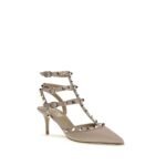 Valentino Garavani Gray Calf Leather Bos Taurus Pumps - Image 2