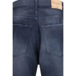 Balenciaga Blue Cotton Relaxed Fit Jeans - Image 3