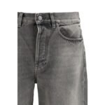 Golden Goose Gray Cotton Relaxed Fit Jeans - Image 3