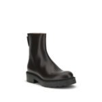 The Row Brown Calf Leather Bos Taurus Ankle Boots - Image 2