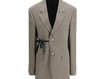 Balenciaga Multicolor Lyocell Coat