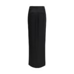 Tom Ford Black Acetate Long Skirt - Image 2