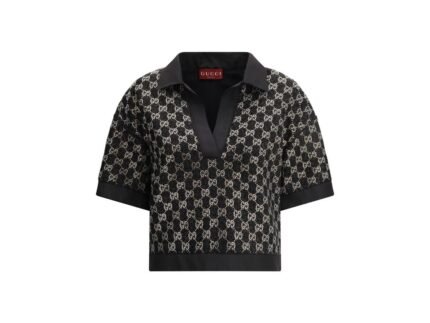 Cămașă Gucci Neagră din Vâscoză