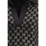 Gucci Black Viscose Shirt - Image 3