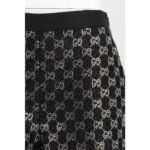 Gucci Black Viscose Shorts - Image 3