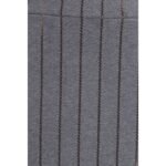 Brunello Cucinelli Gray Cotton Midi Skirt - Image 3