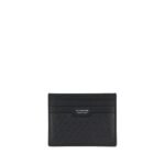 Ferragamo Black Calf Leather Bos Taurus Wallet