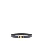 Ferragamo Blue Calf Leather Bos Taurus Regular Belt - Image 3