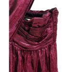 Saint Laurent Fuchsia Viscose Short Dress - Image 4