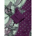Gucci Green Silk Pattern Shirt - Image 4