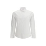 Burberry White Cotton Dress Shirt