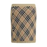 Burberry Beige Wool Mini Skirt - Image 2