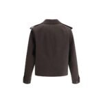 Burberry Brown Cashmere Coat - Image 2