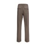 Rick Owens Brown Viscose Casual Pants - Image 2