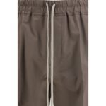 Rick Owens Brown Viscose Casual Pants - Image 3