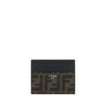 Fendi Brown Calf Leather Bos Taurus Wallet
