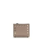 Valentino Garavani Gray Lamb Ovis Aries Aries Wallet