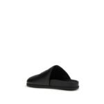 Givenchy Black Calf Leather Bos Taurus Mules - Image 3