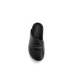 Givenchy Black Calf Leather Bos Taurus Mules - Image 4
