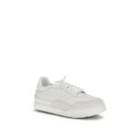 Givenchy White Calf Leather Bos Taurus Low Top Sneakers - Image 2