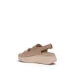 Chloé Multicolor Calf Leather Bos Taurus Platform Sandals - Image 3