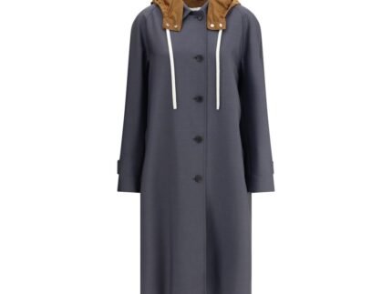 Miu Miu Gray Mohair Coat