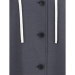 Miu Miu Gray Mohair Coat - Image 3