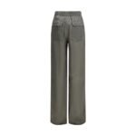 Rick Owens Gray Copper Casual Pants - Image 2