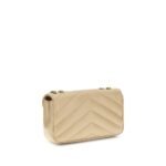 Saint Laurent Beige Lamb Ovis Aries Aries Shoulder Bag - Image 3
