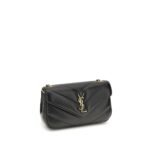 Saint Laurent Black Lamb Ovis Aries Aries Shoulder Bag - Image 2