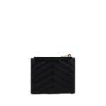 Saint Laurent Black Calf Leather Bos Taurus Wallet - Image 2