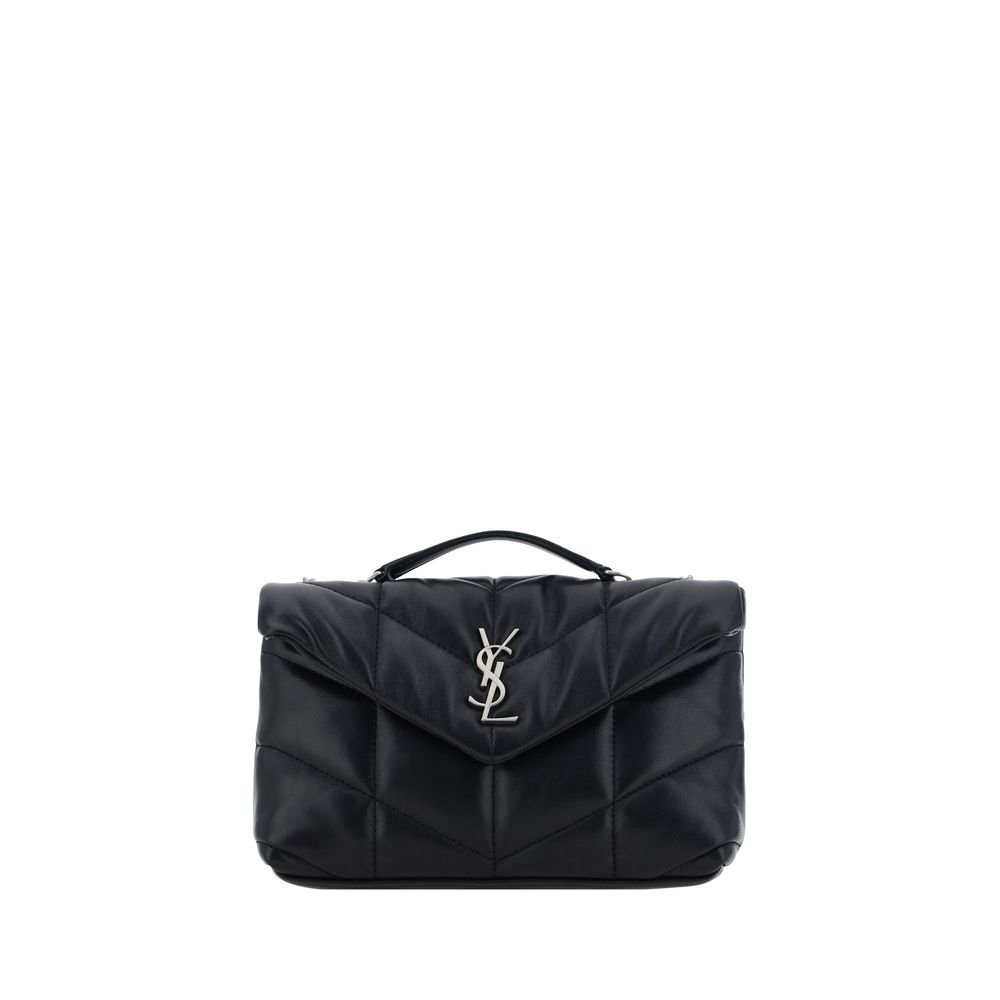 10344216-1.jpeg Saint Laurent Black Lamb Ovis Aries Aries Shoulder Bag - Image 1