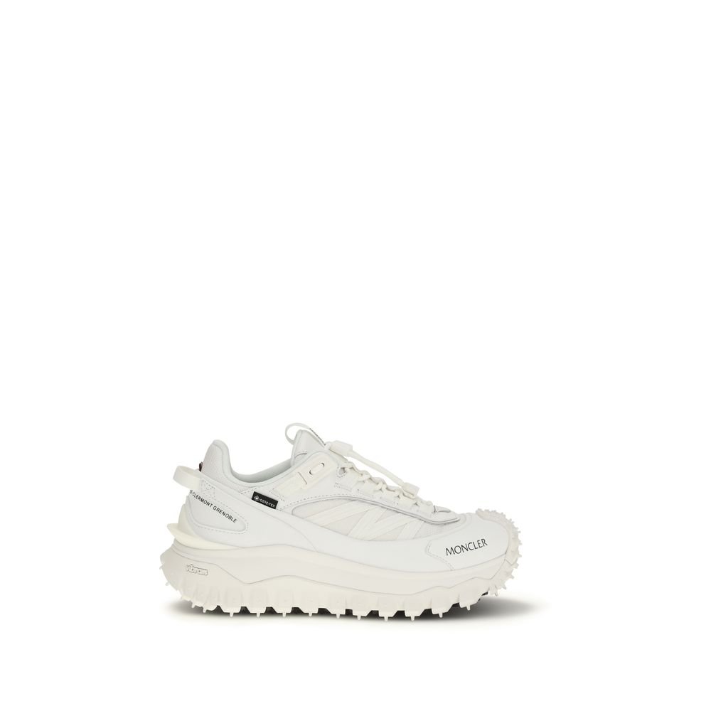 10347637.jpeg Moncler White Polyamide Athletic Sneakers - Image 1